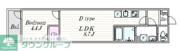 K meの物件間取画像